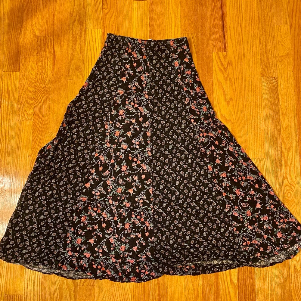 American Rag Patterned Maxi Skirt
